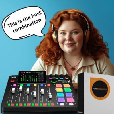 RodeCaster Pro II+SAM Broadcaster Combination USB 2